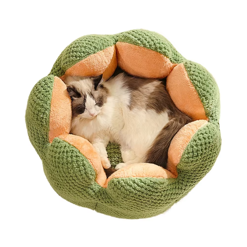 Flower Paw Cat Bed