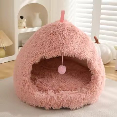 Plush Cat Bed