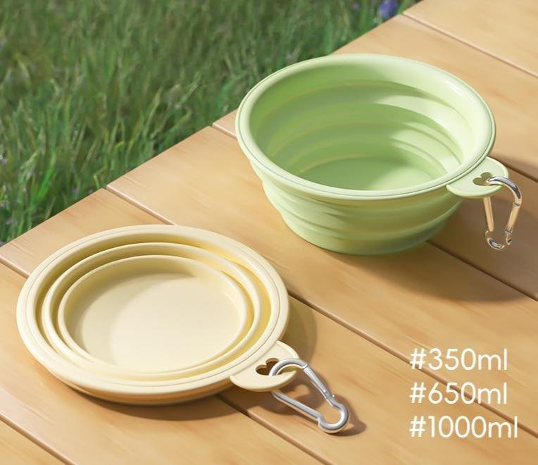 Outdoor Collapsible Pet Bowl