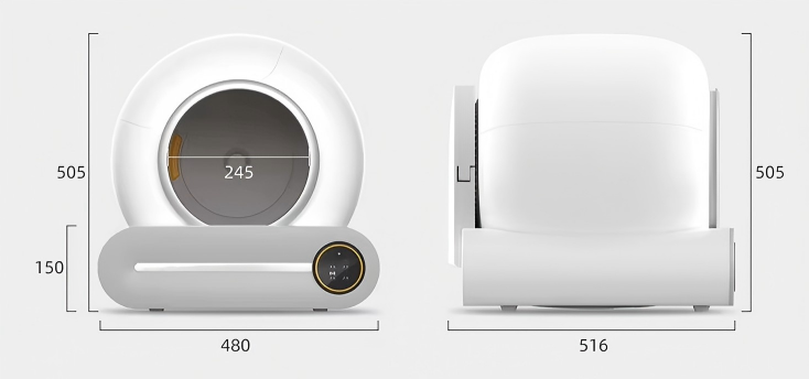 A automatic litter box