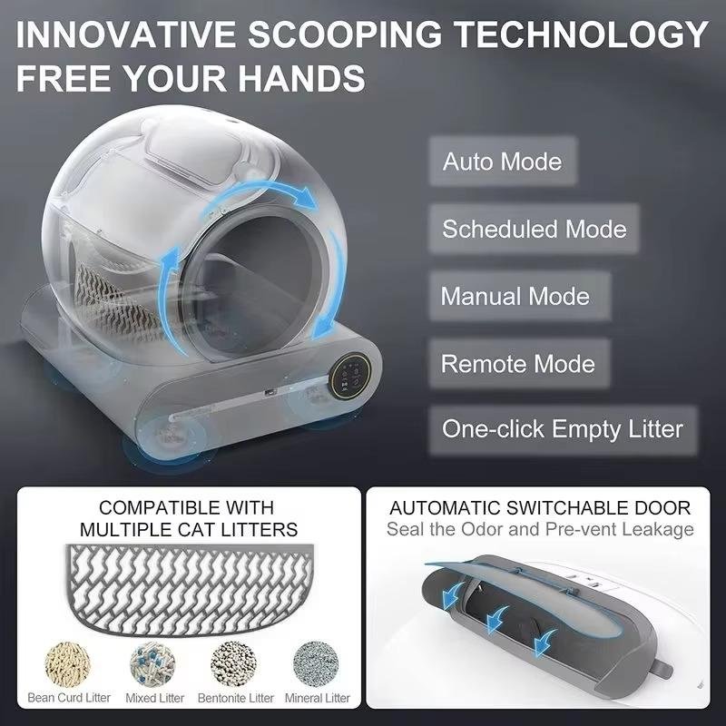 intelligent cat litter box