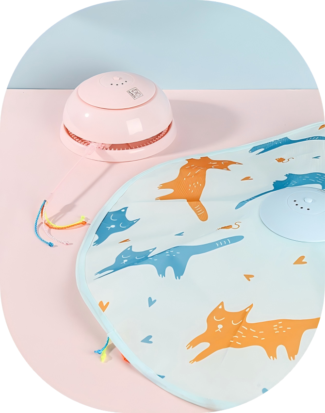 Interactive rotating toy