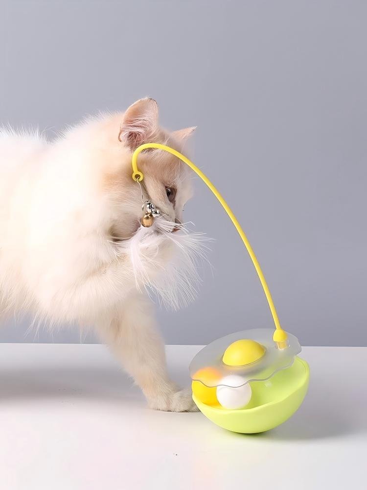 Self-balancing tumbler toy