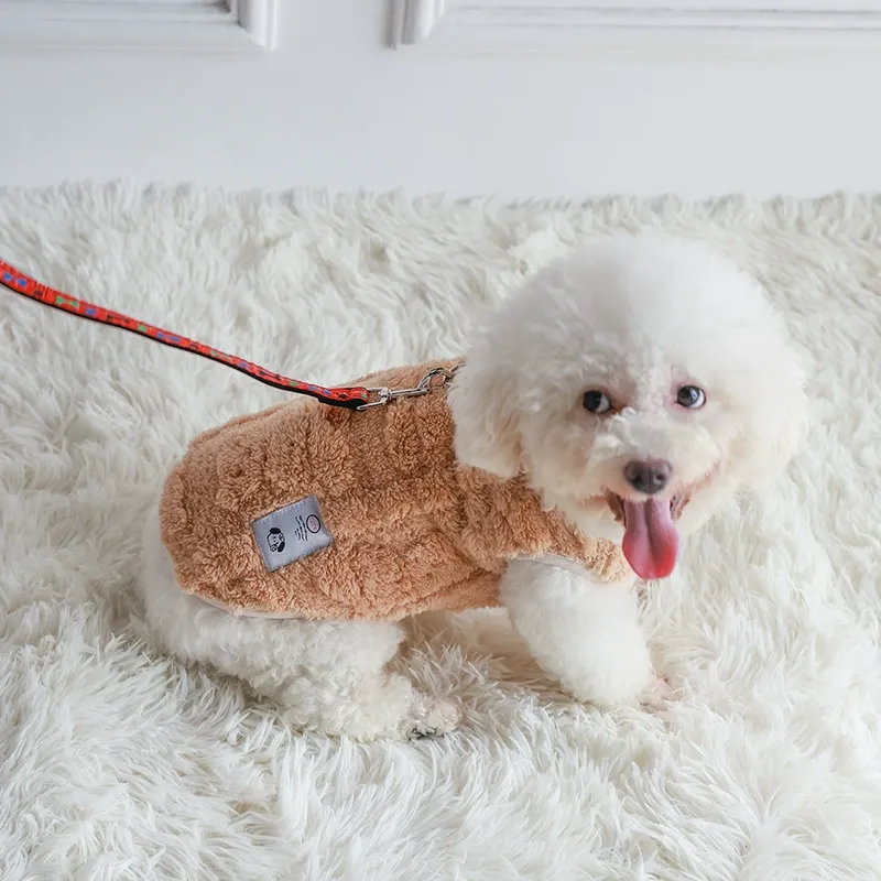 Sleeveless Two-Leg Thermal Pet Jacket
